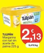 Tulipán - margarina con sal sin aceite de palma