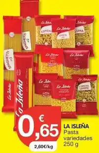 CashDiplo La isleña - pasta oferta