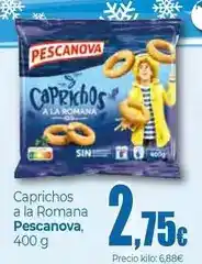 Unide Supermercados Pescanova - caprichos a la romana oferta