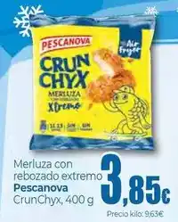 Unide Supermercados Pescanova - merluza con rebozado extremo crunchyx oferta