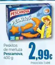 Unide Supermercados Pescanova - peskitos de merluza oferta