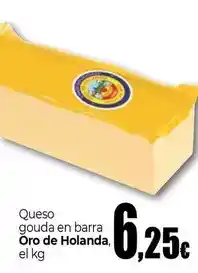 Unide Supermercados Oro de holanda - queso gouda en barra oferta