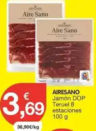 CashDiplo Aire sano - jamon dop teruel 8 estaciones oferta