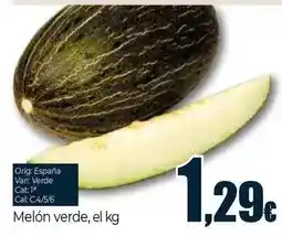 Unide Supermercados Melon verde oferta