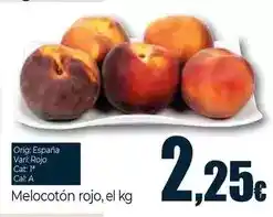 Unide Supermercados Melocoton rojo oferta