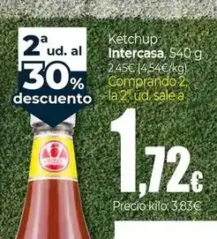 Unide Supermercados Intercasa - ketchup oferta