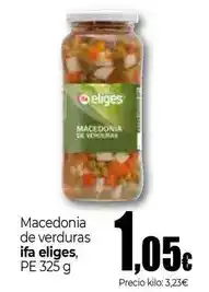 Unide Supermercados Ifa eliges - macedonia de verduras oferta