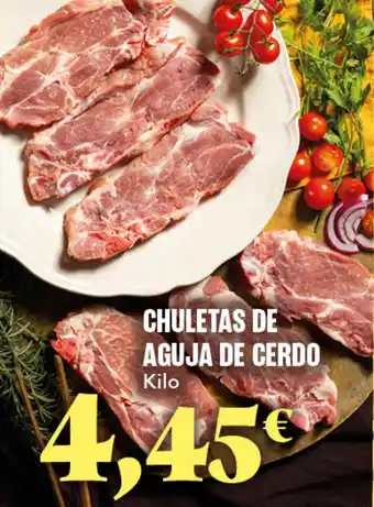 Gadis Chuletas de aguja de cerdo oferta