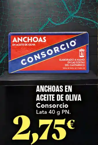 Gadis CONSORCIO Anchoas en aceite de oliva oferta