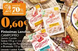 Gadis CAMPOFRÍO Finissimas Lonchas oferta