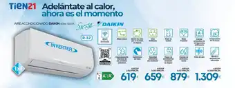 Daikin Aire acondicionado serie siesta