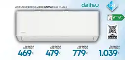 Tien 21 Daitsu Aire acondicionado serie ds-ktp-6 oferta