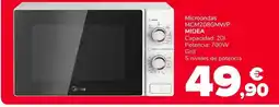 Supeco MIDEA Microondas MCM208GMWP oferta