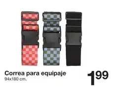 Zeeman Correa para equipaje oferta