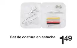 Zeeman Set de costura en estuche oferta