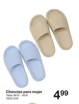 Zeeman Chanclas para mujer oferta