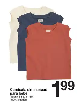 Zeeman Camiseta sin mangas para bebé oferta