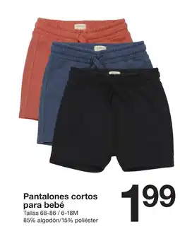 Zeeman Pantalones cortos para bebé oferta