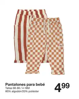 Zeeman Pantalones para bebé oferta