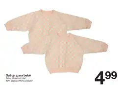 Zeeman Suéter para bebé oferta
