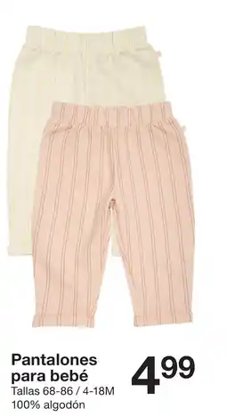 Zeeman Pantalones para bebé oferta