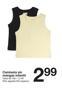 Zeeman Camiseta sin mangas infantil oferta