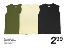 Zeeman Camiseta sin mangas infantil oferta