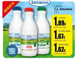 Unide Supermercados C.L. ASTURIANA Leche oferta