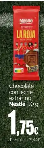 Unide Supermercados Chocolate con leche extrafino Nestlé oferta