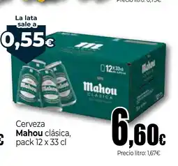Unide Supermercados MAHOU Cerveza clásica oferta