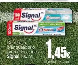 Unide Supermercados SIGNAL Dentifrico blanqueador o protection caries oferta