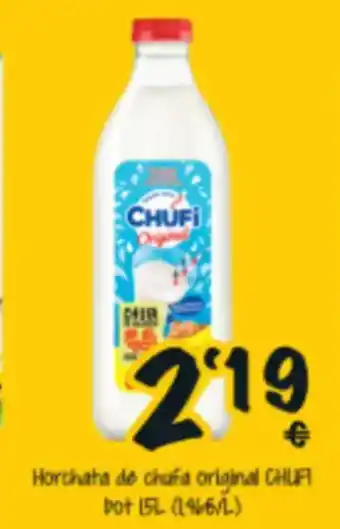 Cash Fresh CHUFI Horchata de chufa original oferta