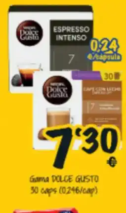 Cash Fresh DOLCE GUSTO Gama oferta