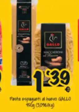 Cash Fresh GALLO Pasta espagueti al huevo oferta