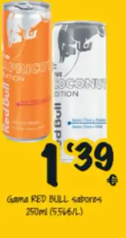 Cash Fresh RED BULL Gama sabores oferta