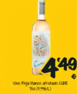 Cash Fresh CUNE Vino Rioja blanco afrutado oferta