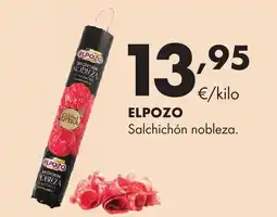Supermercados Lupa ELPOZO Salchichón nobleza oferta