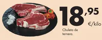 Supermercados Lupa Chuleta de ternera oferta