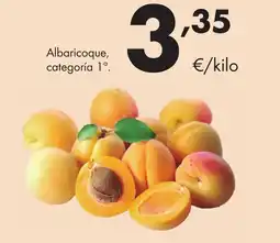 Supermercados Lupa Albaricoque, categoría 1° oferta
