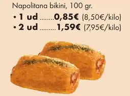 Supermercados Lupa Napolitana bikini oferta