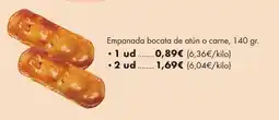 Supermercados Lupa Empanada bocata de atún o carne oferta