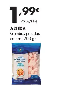 Supermercados Lupa ALTEZA Gambas peladas crudas oferta
