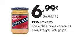 Supermercados Lupa CONSORCIO Bonito del Norte en aceite de oliva oferta