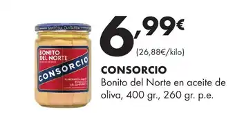 Supermercados Lupa CONSORCIO Bonito del Norte en aceite de oliva oferta