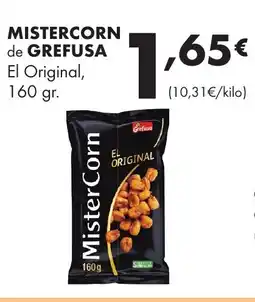 Supermercados Lupa MISTERCORN de GREFUSA El Original oferta