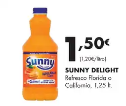Supermercados Lupa SUNNY DELIGHT Refresco Florida o California oferta