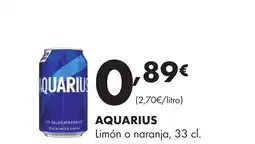 Supermercados Lupa AQUARIUS Limón o naranja oferta