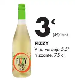 Supermercados Lupa FIZZY Vino verdejo 5,5° frizzante oferta