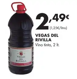 Supermercados Lupa VEGAS DEL RIVILLA Vino tinto oferta