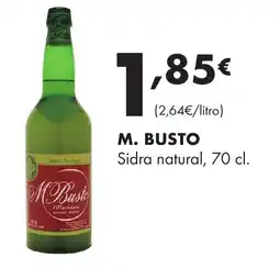 Supermercados Lupa M. BUSTO Sidra natural oferta
